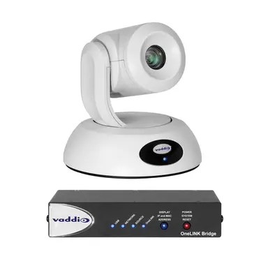 Vaddio Roboshot 4K 30E HDBT Olb System NA White - up to 1080P/60 Resolution Available Over