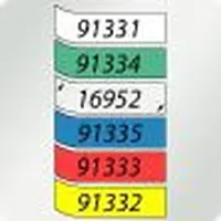 Dymo 1/2INCH (12 MM) Plastic Letratag Tape, image 3