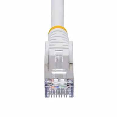 StarTech.com 1 ft White Cat8 Ethernet Cable, Snagless RJ45, 25G/40G, 2000MHz, 100W PoE, S/FTP, image 8