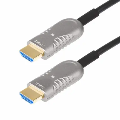 StarTech.com 30 ft (9.1 m) HDMI 2.1 Hybrid Active Optical Cable (AOC), CMP, Plenum Rated, Ultra