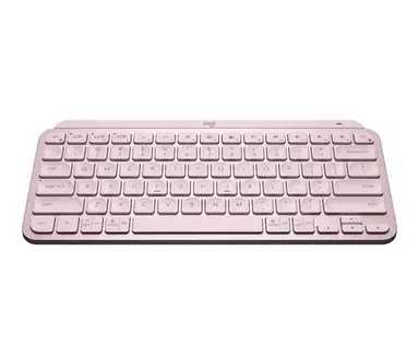 Logitech MX Keys Mini Minimalist Wireless Illuminated Keyboard - Rose - US, image 4