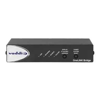 Vaddio Roboshot 4K 30E HDBT Olb System NA Black - up to 1080P/60 Resolution Available Over, image 7