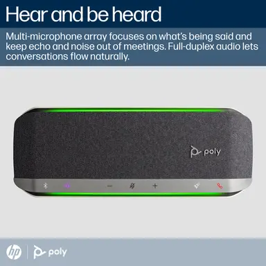 HP Poly Sync 40+ Microsoft Teams Certified USB-a USB-C Speakerphone +BT700 USB-a, image 8