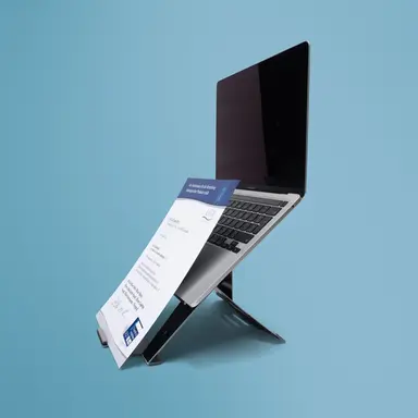 R-Go Riser Document Laptop Stand, Black, TAA Compliant, image 4
