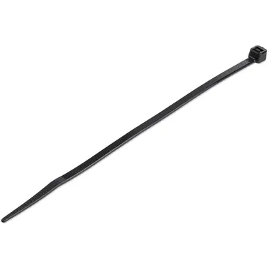 StarTech.com 100 Pack of Cable Ties: Keep Cables Organized with 6 in (152.4 MM) Black Zip Ties