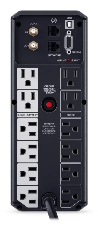 CyberPower Systems (USA) UPS - Mini Tower - Line-Interactive - 120 Vac +/- 5% - 800WATT, image 8