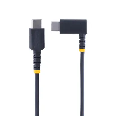 StarTech.com 3.3 ft (1M) USB-C Fast Charging Cable, Rugged, Right-Angled, Charge & Sync, 60W, image 7