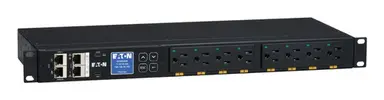 Eaton Single-Phase Managed Rack PDU G4, 120V, 8 NEMA 5-15R Outlets, 12A, 1.4KW, L5-15P
