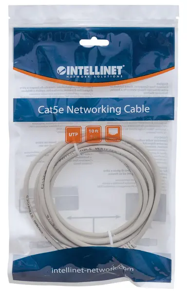 Intellinet 25 FT Gray Cat6 Snagless Patch Cable, image 8