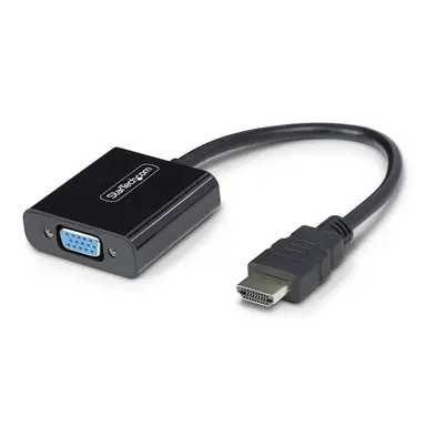 StarTech.com HDMI to VGA Adapter, Active Video Converter for Laptop/Desktop, 1920 × 1080