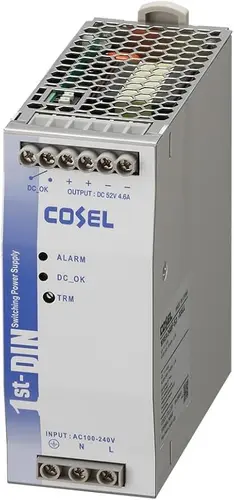 Allied Telesis 240W @48VDC, Industrial AC/DC Power Supply, Din Rail Mount, image 4