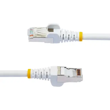 StarTech.com 10 ft Cat6a Ethernet Cable - White - Low Smoke Zero Halogen (LSZH) - 10GBE 500MHz, image 7