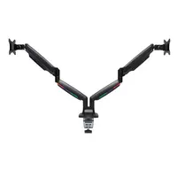 Kensington Computer Smartfit One-Touch Height Adjustable Dual Monitor Arm, image 3