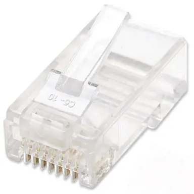 100 Piece CAT6 RJ45 Modular Plugs