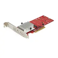 StarTech.com Dual M.2 PCIe SSD Adapter to Install 2 PCI Express M-Key SSD (Nvme/Ahci) in Comp, image 3