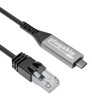 Plugable Technologies Plugable USB C to Ethernet Cable - Directly Connected LAN Gigabit Network Adapte, image 4