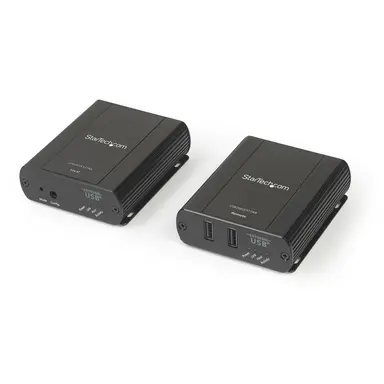 StarTech.com USB 2.0 Extender Kit Connects 2 Remote USB Devices up to 330 ft Over CAT5E/CAT6