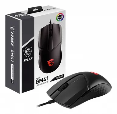 MSI Computer Clutch GM41 Lightweight V2 Gaming Mse