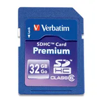 Verbatim Americas 32GB Premium SDHC UHS-I V10 CLS 10 Card, image 3