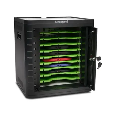 Kensington Computer Charge & Sync Cabinet Universal Tablet Black, image 4