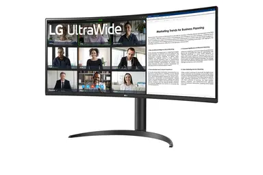 LG Electronics USA 34 LG Monitor, 3440 × 1440, 21:9 VA, HDMI 2.0 (2), DP 1.4, USB Type-C, USB 3.0 (2), image 6
