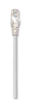 Intellinet 10 FT White Cat5e Snagless Patch Cable, image 7
