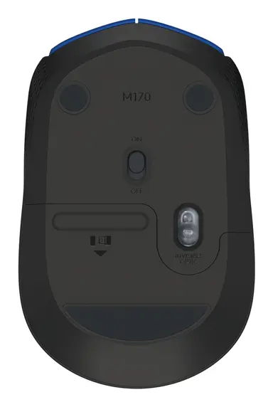 Logitech Wireless Mouse M170 Blue-K - Blue-K, image 8