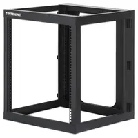 Intellinet 19 In. Wall Mount 4-Post Open Frame Network Rack, 12U, image 3