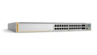 Allied Telesis L3 Stackable Switch, 20X 10/100/1000-T PoE+ , 4X 100M/1G/2.5G/5G-T PoE+, 4X SFP+, image 3