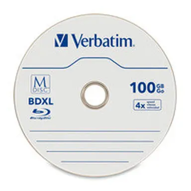 Verbatim Americas M Disc BDXL 100GB 6X with Branded Surface - 25PK Spindle, image 4