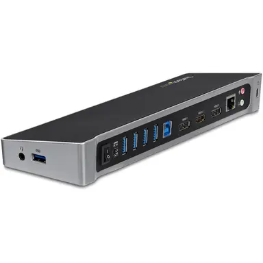 StarTech.com 4K USB Docking Station Supports 4K on One Display - Triple Display Docking Stati