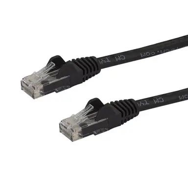 StarTech.com 10 ft Black Cat6 Ethernet Cable Delivers Multi Gigabit 1/2.5/5GBPS & 10GBPS up, image 4