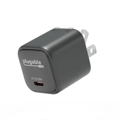 Plugable Technologies Plugable 30W USB-C Gan Charger Magsafe-Compatible, Fast Charging for iPhone, IP, image 4
