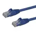 StarTech.com 100 ft Cat6 Ethernet Cable Blue 100W PoE, image 5