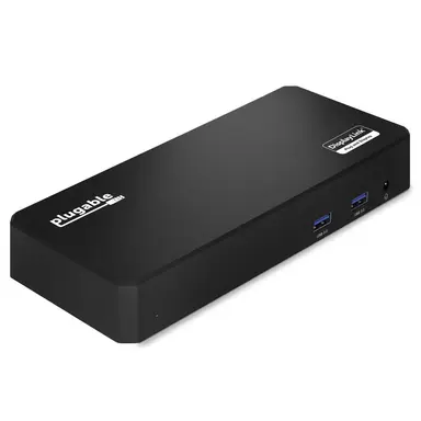 Plugable Technologies Plugable USB C Triple Display Docking Station 100W PD, 3X HDMI
