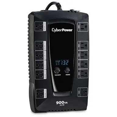 CyberPower Systems (USA) 480W Desktop Line Interactive LCD Avr 5-15P Plug 12 Outlet 15 Amp Compact 3-Year, image 7