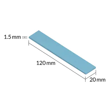 Arctic Cooling TP-3 120X20MM, 1.5MM - 4 Pack, image 8