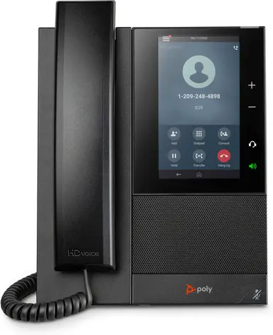 HP New Poly CCX 500 BMP SIP Poe-E Limited 2-Year Warranty, image 5