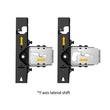 Chief TiLEDTM 1x5 dvLED Wall Mount for Unilumin® UpanelSTM and Barco XT Series, image 4