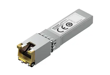 NETGEAR 10GBASE-T SFP+ Transceiver- 10GBASE-T Copper Connectivity up to 80