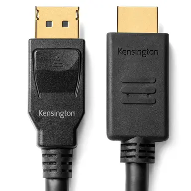 Kensington Computer Displayport 1.2 (M) to HDMI (M) Passive Unidirectional Cable 6FT, image 7