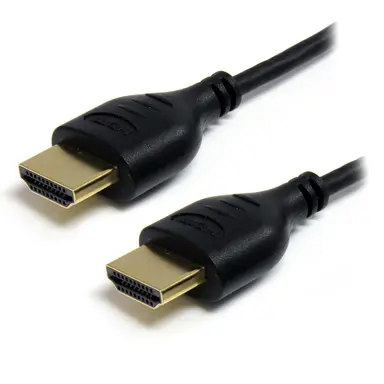 StarTech.com 3FT/91CM Slim HDMI Cable with Ethernet; 4K (3840X2160P 30HZ)/FULL HD 1080P/10.2
