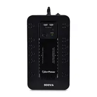 CyberPower Systems (USA) UPS - Compact - Standby - 500WATT - 900VA - USB - NEMA 5-15P - 12 Nem, image 3