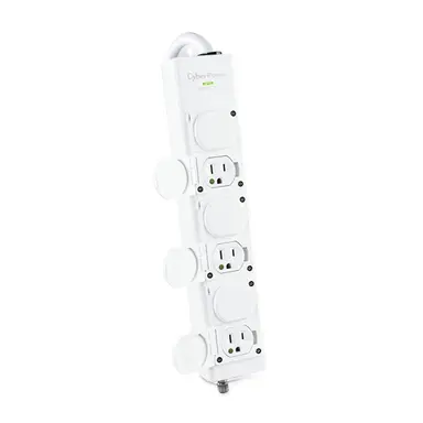 CyberPower Systems (USA) CyberPower Medical Grade Surge Protector, 6 Outlets, 1560 Joules with 15 Cord, image 4