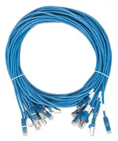 Intellinet CAT8.1 U/FTP Slim Network Patch Cable, 1.5 FT., Blue, 10-Pack, image 3