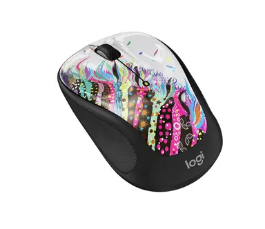 Logitech Wireless Mouse M325S - Celebration Black, image 2