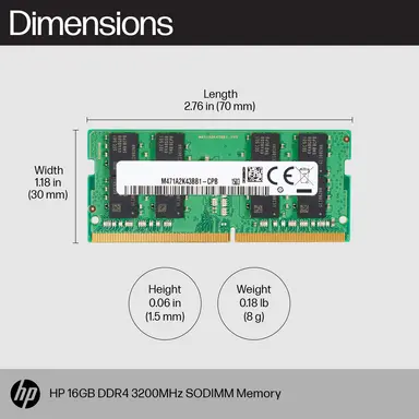 HP No New Orders Due to WW Supply Constraints Until 2027 - HP 16GB (1X16GB) DDR4 32, image 6