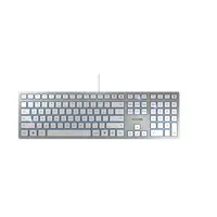 Cherry Americas KC 6000 WHITE/SILVER USB US Intl 104+6 Key Layout, image 3
