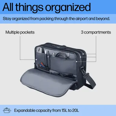 HP Travel Plus 15L 14 Laptop Bag