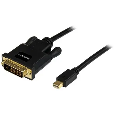 STARTECH.COM 3FT Passive Mini DP to Dvi-D Single-Link Cable 1080P 60HZ; Mdp 1.2 HBR2; Edid